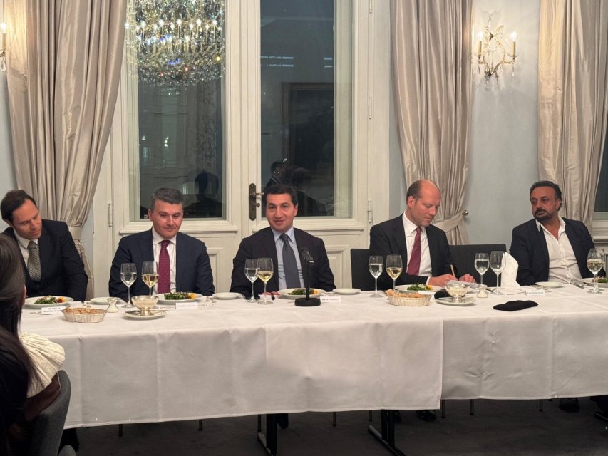   Azerbaijani Presidential aide holds discussions at German Parliamentary Society  
