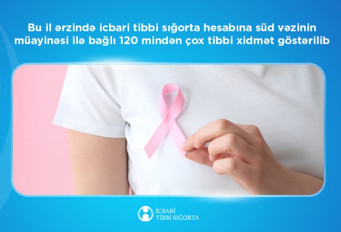 Agentlikdən süd vəzi xərçəngi ilə bağlı qadınlara müraciət