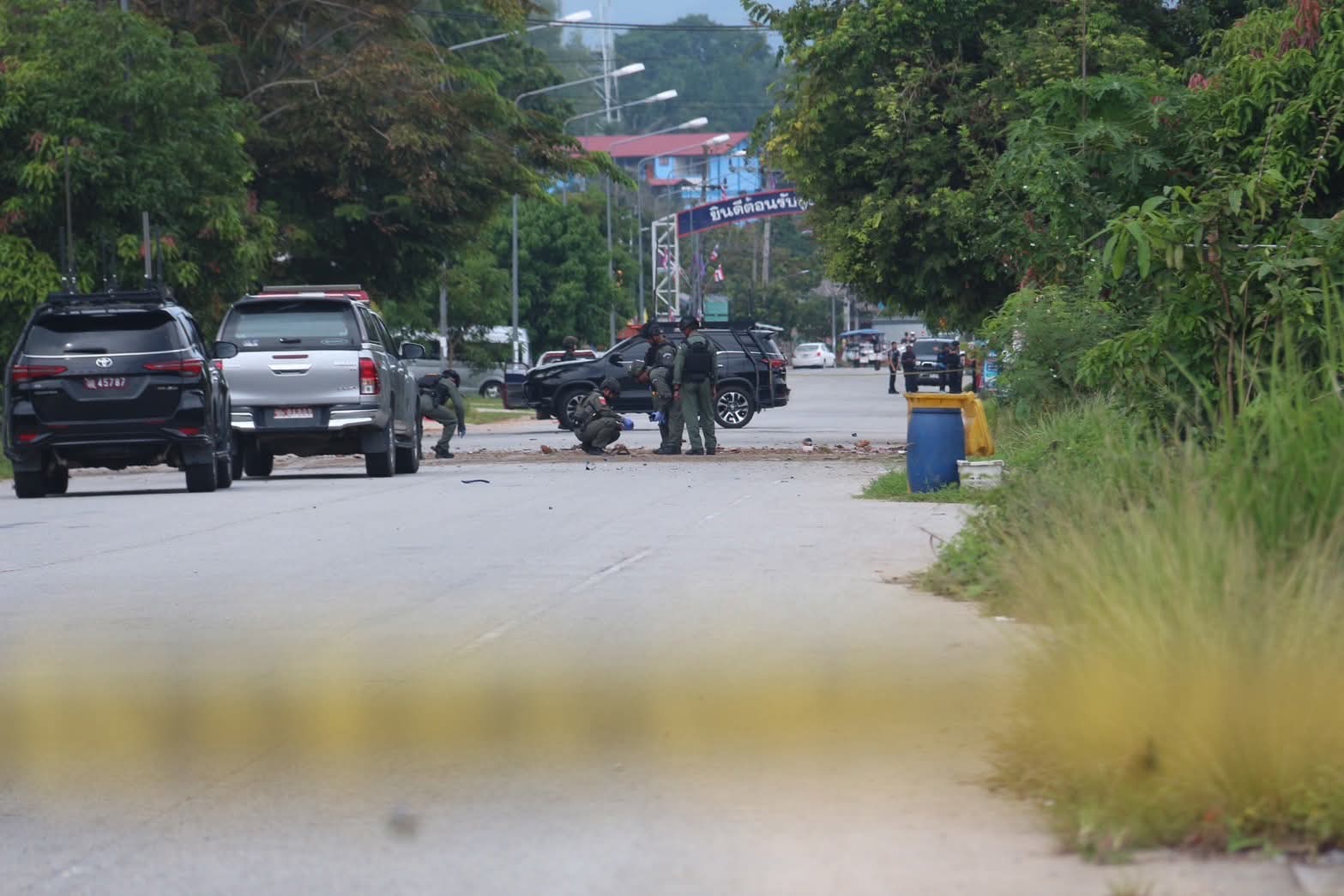 14 injured in bomb blast in southern Thailand