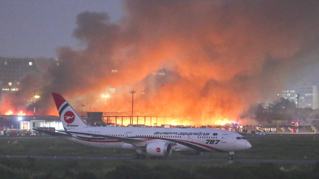 Airport inferno could cost Bangladesh $1bn in damages - experts