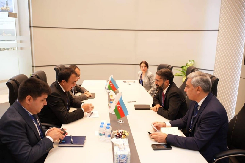 SOCAR president holds several meetings at Turkmenistan Oil and Gas Conference