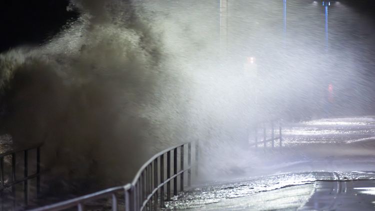   Sturmtief "Joshua" tobt sich aus  