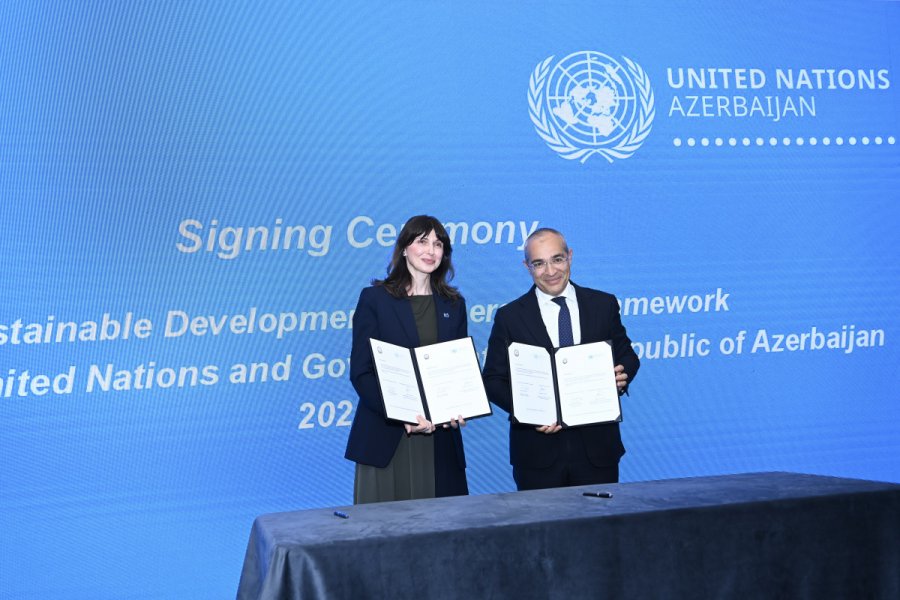 Azerbaijan, UN sign Sustainable Development Cooperation Framework for 2026-2030