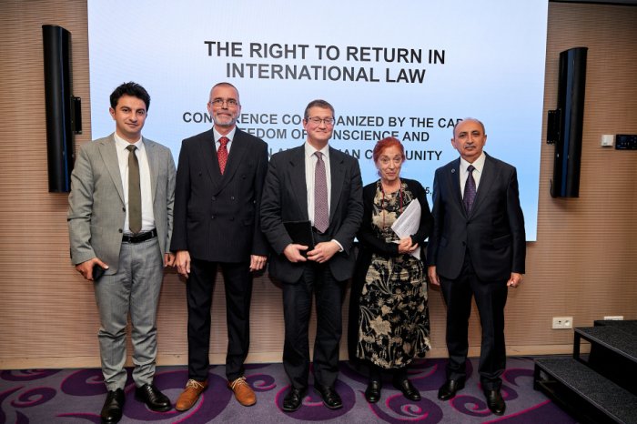   Brussels hosts international conference dedicated to right of return of Western Azerbaijanis to their native lands  