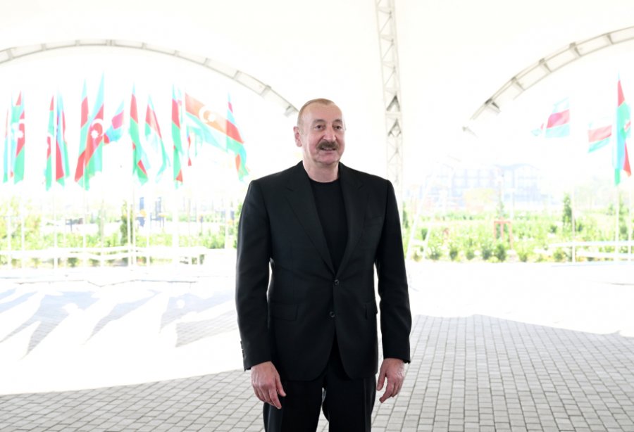     Ilham Aliyev:   Zangilan wird zu einem der wichtigsten Verkehrsknotenpunkte  