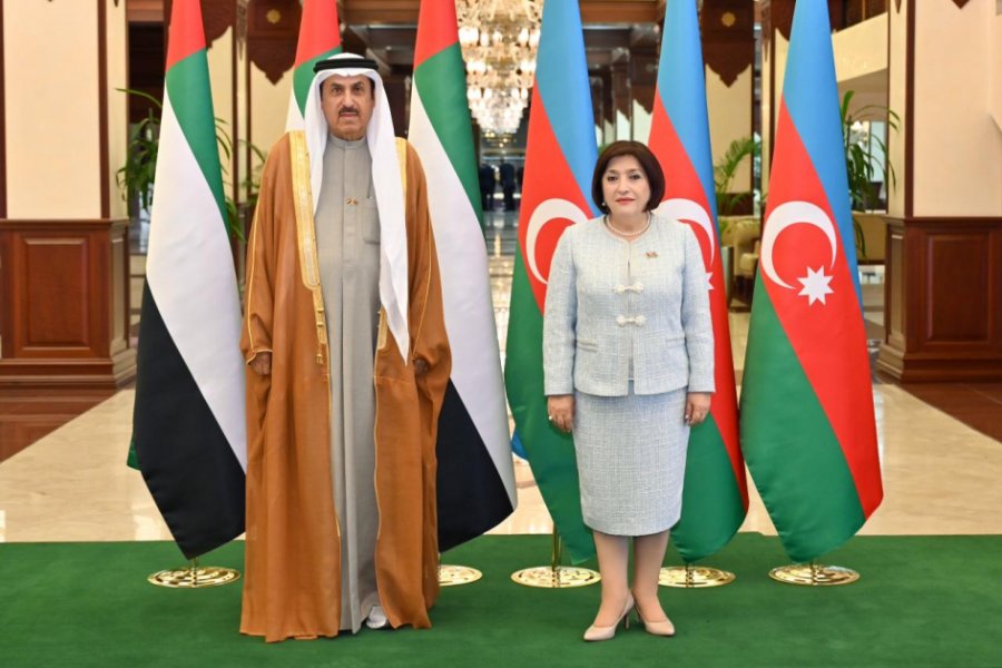 Speaker of Azerbaijan`s Parliament meets with Speaker of UAE Federal National Council