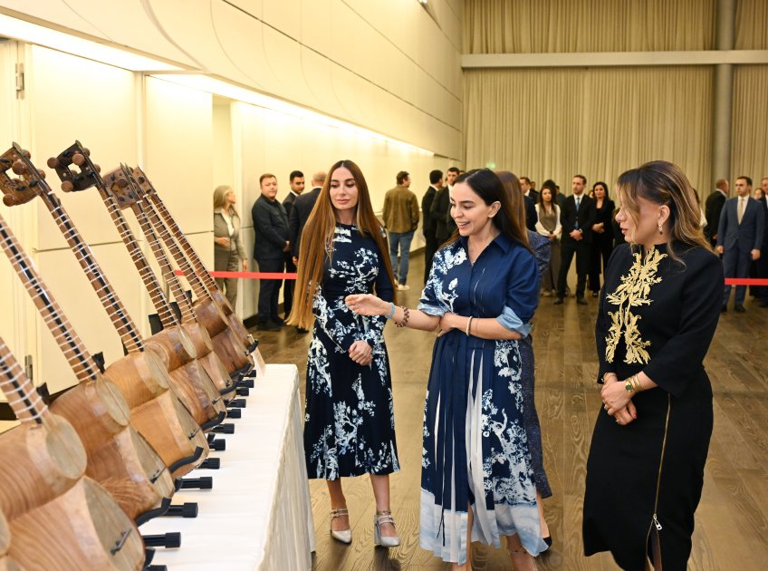 Presentation of musical instruments acquired with support from Heydar Aliyev Foundation held