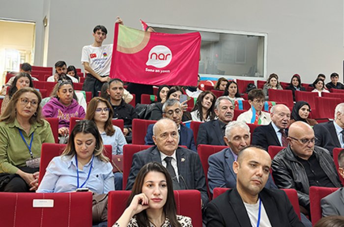 “Nar” Azərbaycan dilinə həsr olunmuş beynəlxalq simpoziuma dəstək olub