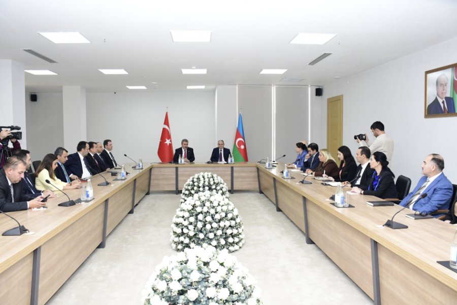 Meeting between Azerbaijani and Turkish political parties held at YAP headquarters