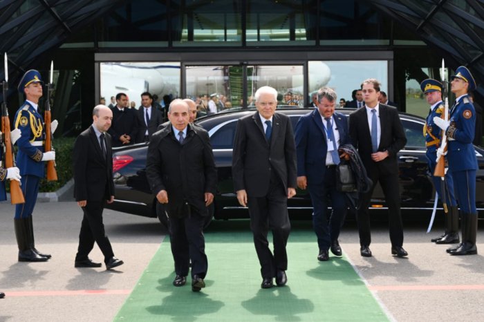 Italian President concludes official visit to Azerbaijan