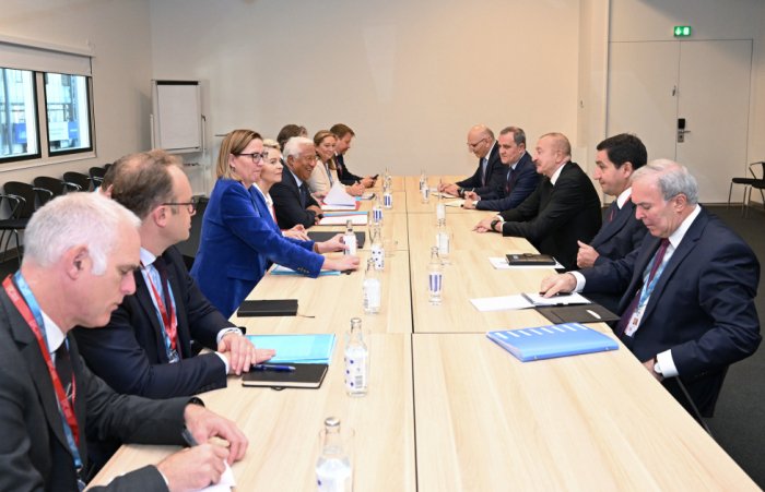  President Ilham Aliyev meets with EU leaders in Copenhagen 