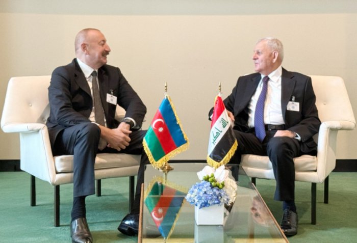 Azerbaijani President highly values exchange of views with Iraqi counterpart in New York