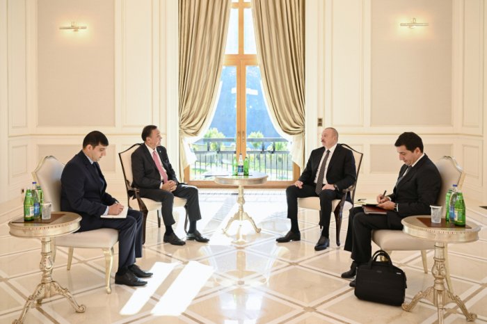   President Ilham Aliyev receives OTS Secretary General in Gabala  