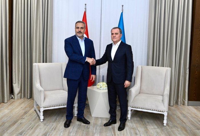   Azerbaijani, Turkish FMs hold talks in Gabala  