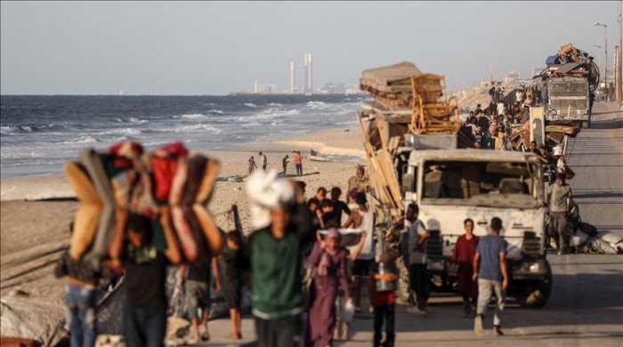 Trump says no one will be forced to leave Gaza