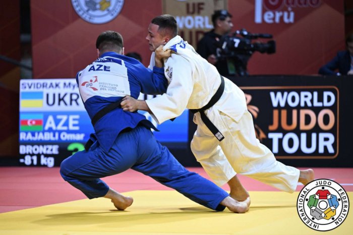 Another Azerbaijani judoka claims bronze at Lima Grand Prix 2025