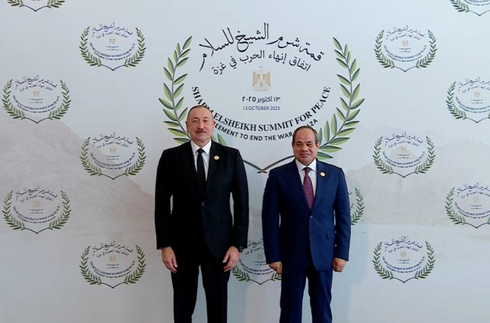  President Ilham Aliyev participates in Middle East Peace Summit 
