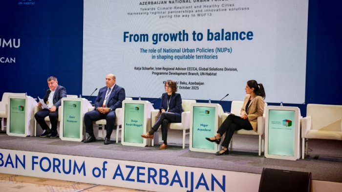   3rd Azerbaijan National Urban Forum continues with panel discussions  