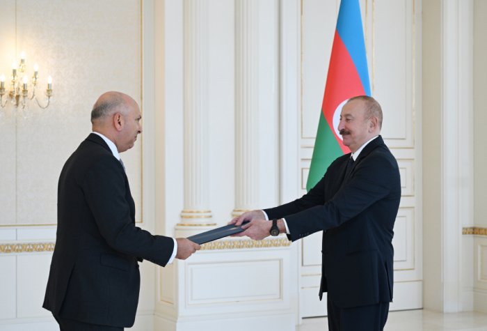   President Ilham Aliyev receives credentials of incoming Egyptian ambassador  