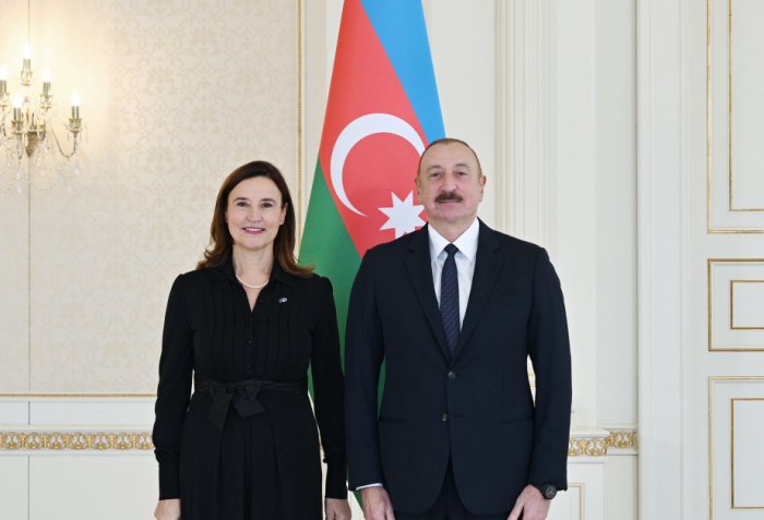   President Ilham Aliyev accepts credentials of newly appointed EU envoy  