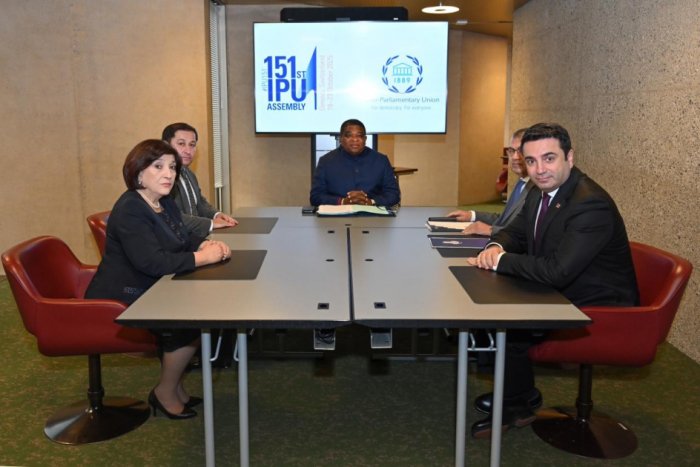   Azerbaijani, Armenian parliamentary speakers meet in Geneva  