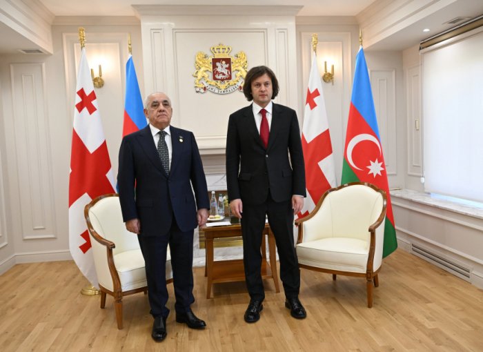   Azerbaijani, Georgian PMs meet in Tbilisi  