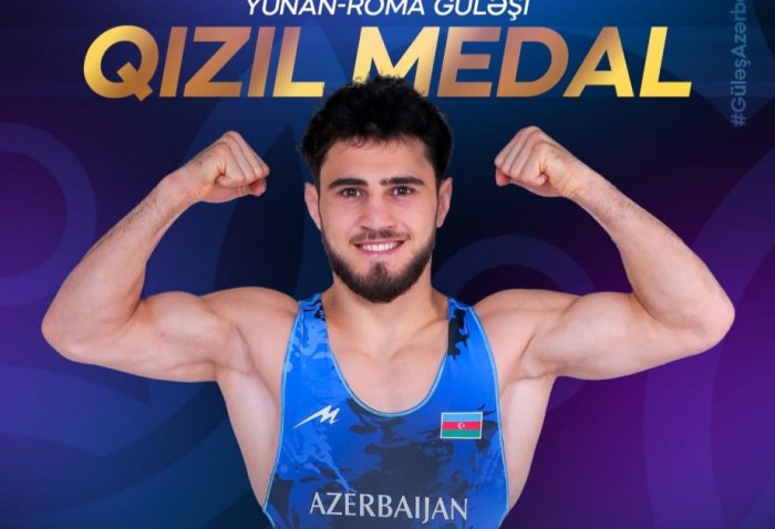   Azerbaijani Greco-Roman wrestler crowned world champion  