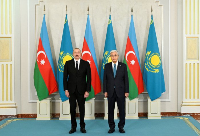  President Ilham Aliyev congratulates Tokayev and people of Kazakhstan on Republic Day  