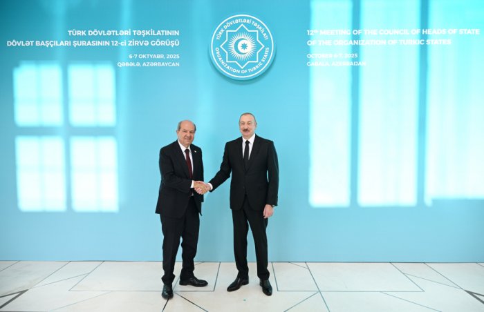 President Ilham Aliyev welcomes heads of state and government participating in OTS Summit
