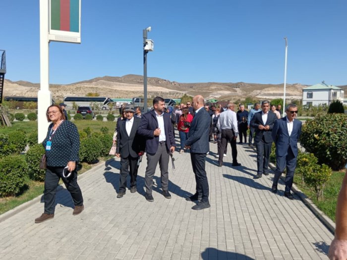 Los participantes de la conferencia internacional visitan Zangilan