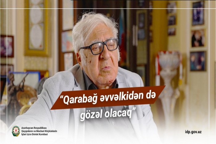    Anar:    Qarabağ əvvəlkidən də gözəl olacaq -    VİDEO   