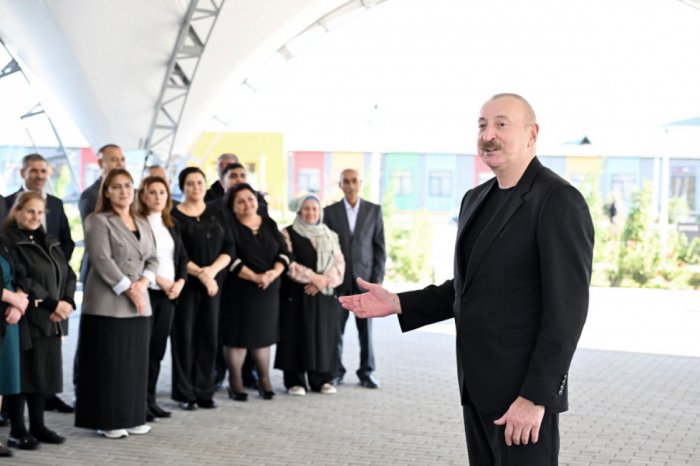       Prezident İlham Əliyev:    "Bu gün “Böyük Qayıdış”ın növbəti mərhələsidir"  