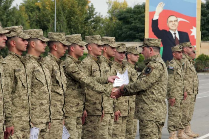 Sərhədçi əsgərlər ehtiyata buraxılıblar