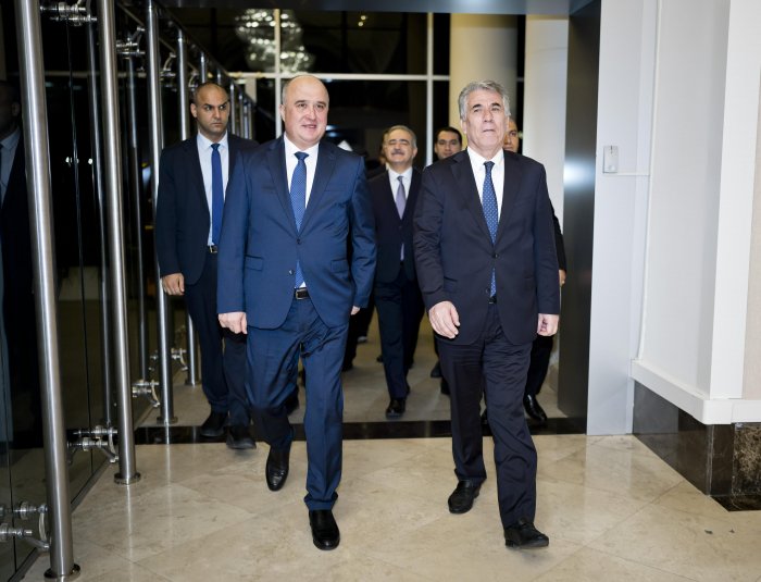 Tacikistan Ali Məclisi Nümayəndələr Palatasının sədri Azərbaycana səfərə gəlib