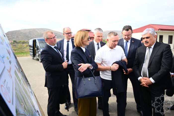 Co-chairs of Azerbaijan-Belarus Joint Intergovernmental Commission visit Aghdam