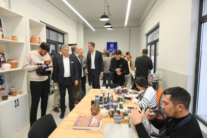 International travelers visit Lachin