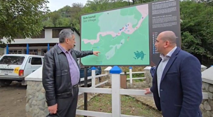 DTA Sım kəndinin turizm xəritəsini hazırlayıb |  VİDEO  
