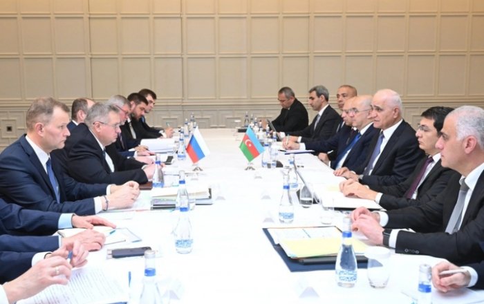  Şahin Mustafayev rusiyalı həmkarı ilə görüşüb 