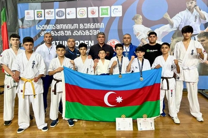 Azərbaycan karateçiləri Gürcüstanda qalib oldular