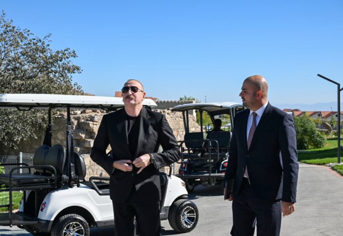   President Ilham Aliyev participated in opening of first phase of Horovlu village in Jabrayil district  