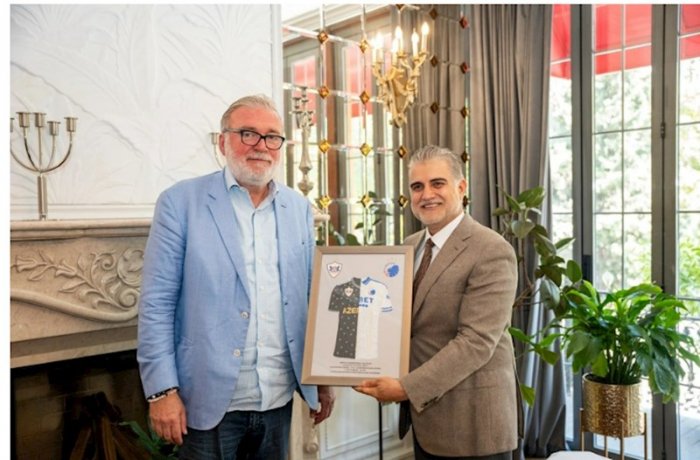 "Qarabağ" və "Kopenhagen" klublarının rəhbərləri arasında görüş keçirilib  
