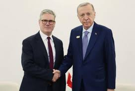 Kir Starmer Misirdə Ərdoğanla görüşüb  
