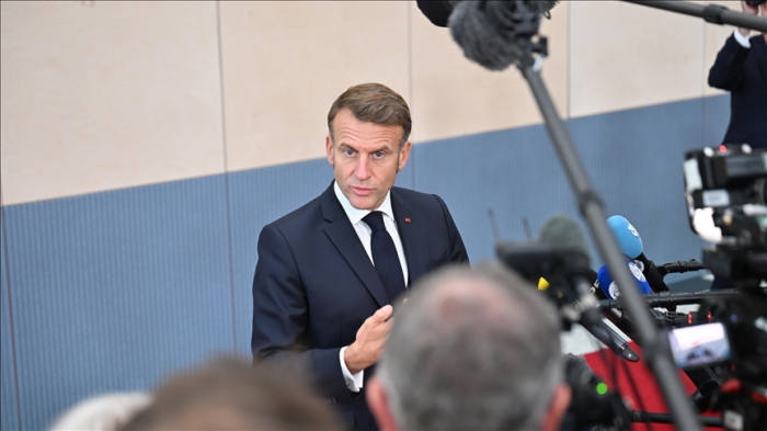 Macron says Ukraine, Europeans should be 