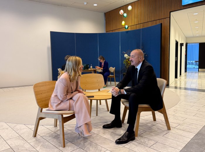   Ilham Aliyev met with President of Council of Ministers of Italy in Copenhagen  