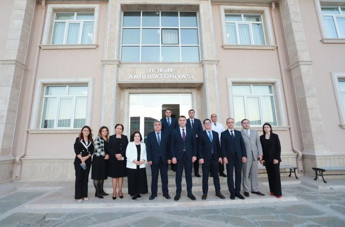 Səhiyyə Nazirliyinin nümayəndələri Naxçıvana gedib