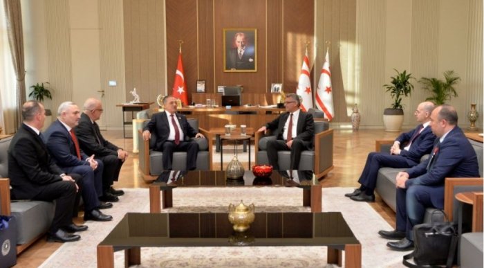       ŞKTR Prezidenti Azərbaycan nümayəndə heyətini qəbul edib   -    FOTOLAR      
