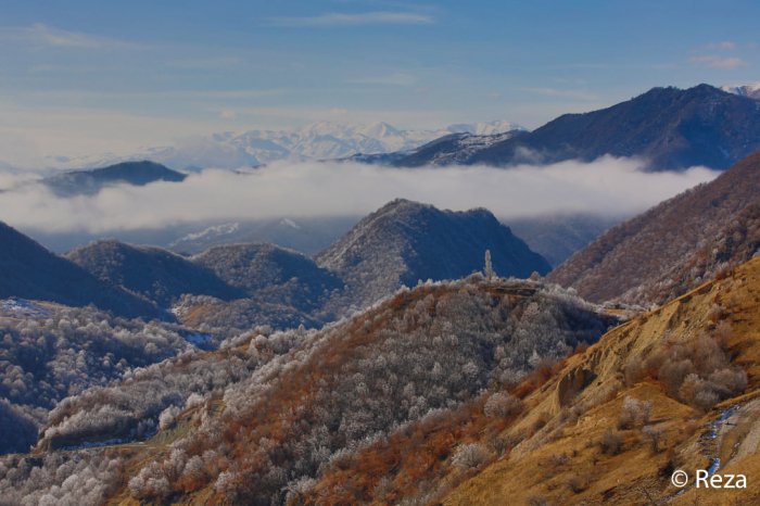 Murovdağ yüksəkliyinə qar yağıb