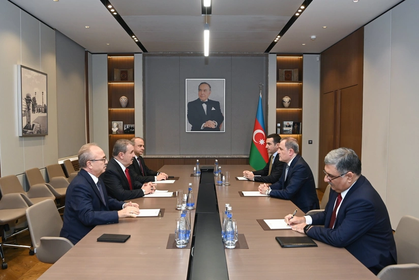 Azerbaijani FM meets Turkish MP and party chairman