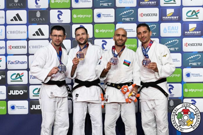 Azerbaijani veteran judokas claim two more bronze medals at World Championships