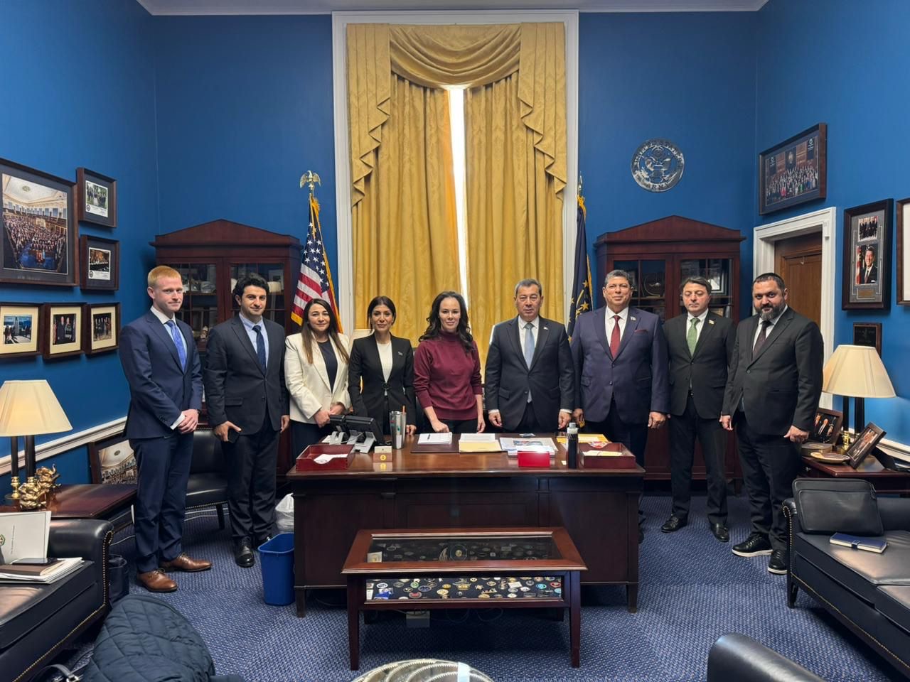   Aserbaidschanische Delegation befindet sich auf Besuch in den USA  